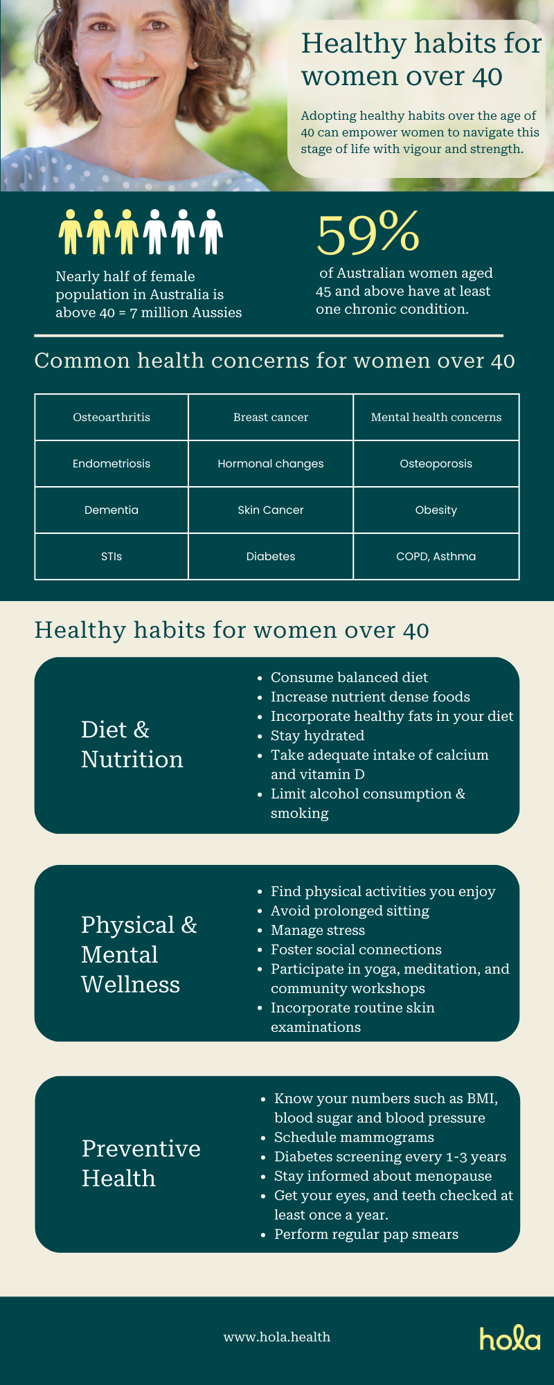 40 Essential Healthy Habits for Women Over 40
